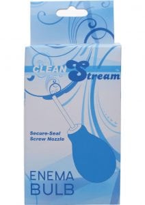 Clean Stream Enema Bulb Blue 8 Oz