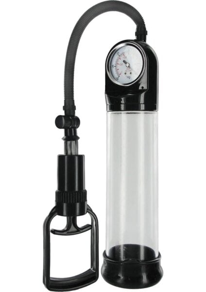 Size Matters Deluxe Trigger Penis Pump Clear