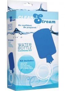 Clean Stream Water Bottle Cleansing Kit Blue 2Qt