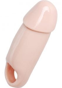 Size Matters Really Ample Penis Enhancer Sheath Flesh 6 Inch