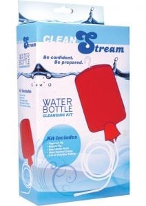 Clean Stream Water Bottle Cleansing Kit Red 2Qt