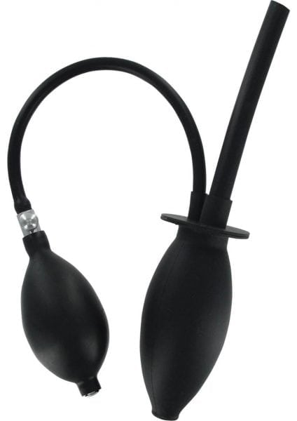 Clean Stream Inflatable Enema Plug Black