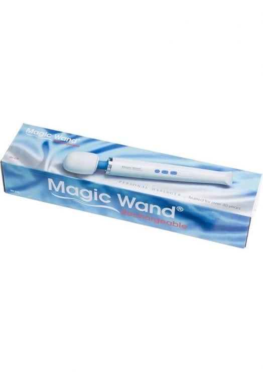 Magic Wand Personal Massager Rechargeable Silicone White
