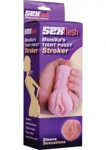 Sex Flesh Monika's Tight Pussy Stroker Flesh 4 Inch