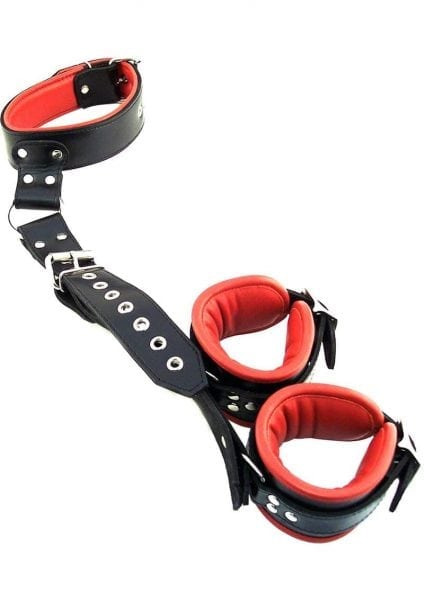 Rouge Neck To Hand Restraint Black Red