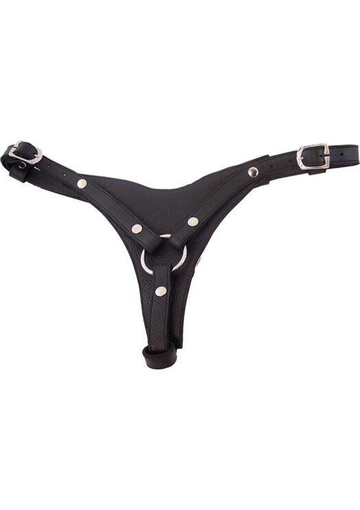 Rouge Female Dildo Harness Blk