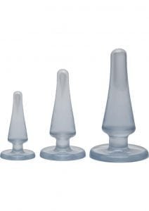 Crystal Jellies Anal Trainer Kit Clear