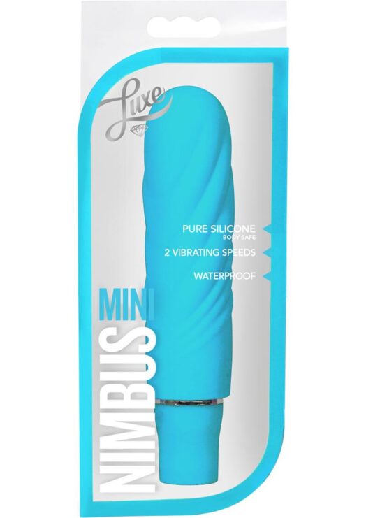 Luxe Nimbus Mini Multifuction Vibe Silicone Waterproof Aqua