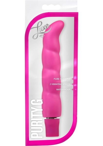 Luxe Purity G Multifuction Vibe Silicone Waterproof Pink
