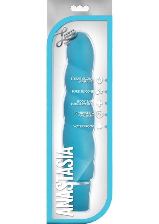 Luxe Anastasia Multifuction Vibe Silicone Waterproof Aqua