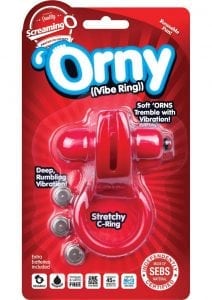 Orny Vibrating Ring Red
