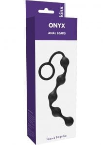 Onyx Anal Beads Kinx