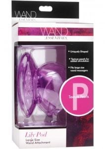 Wand Essentials Lily Pod Clitoral Wand Attachment Large Purple