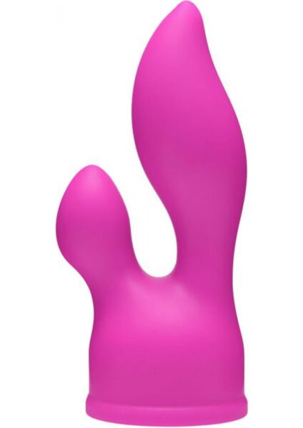 Wand Essentials Euphoria G Spot and Clit Stimulating Wand Attachment Pink Large