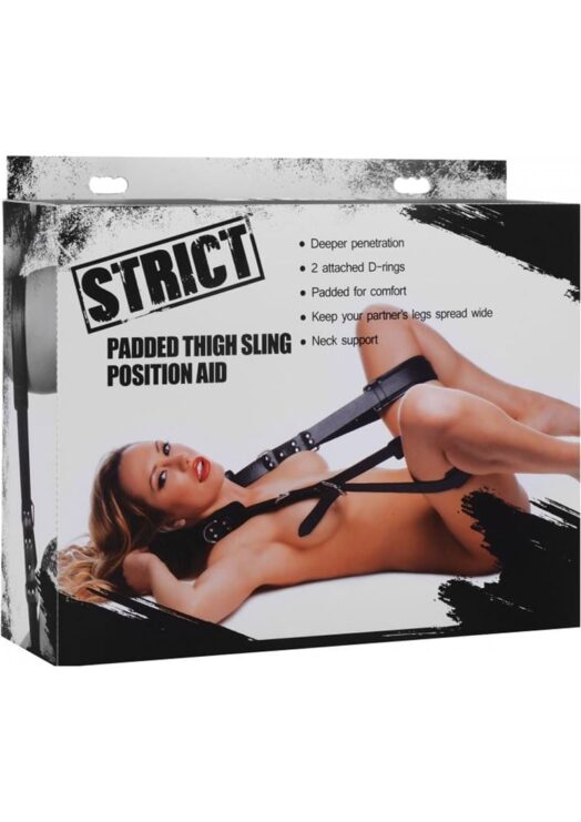 Strict Padded thigh Sling Position Aid Black