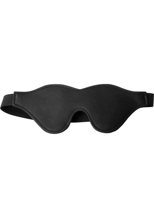 Strict Fleece Lined Blindfold Black