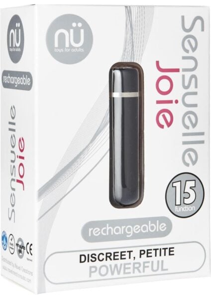 Sensuelle Joie 15 Function Bullet Black