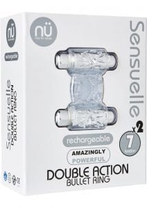 Sensuelle Double Action 2x7 Function Cring Clear