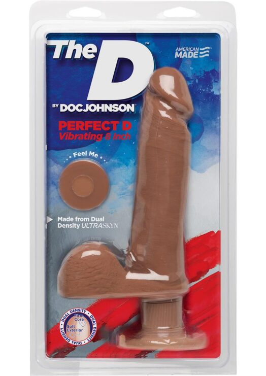 The Perfect D Vibrating 8 Caramel