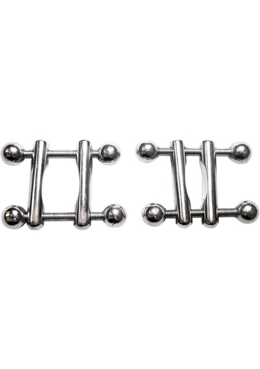 Rouge Ball End Nipple Clamps Steel
