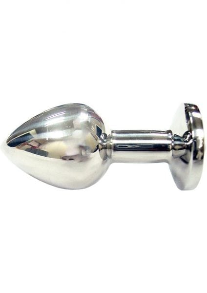 Rouge Anal Butt Plug Small Stainless Steel
