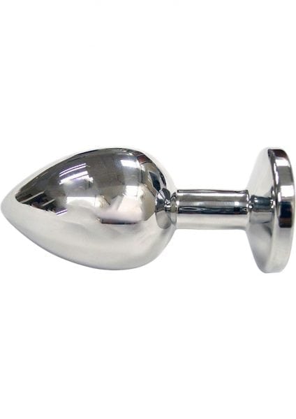 Rouge Anal Butt Plug Large Stainless Steel