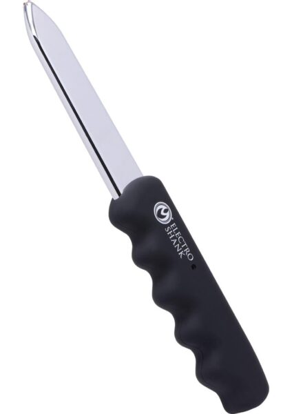 Master Series Electro Shank Electro Shock Blade With Handle Silver And Black