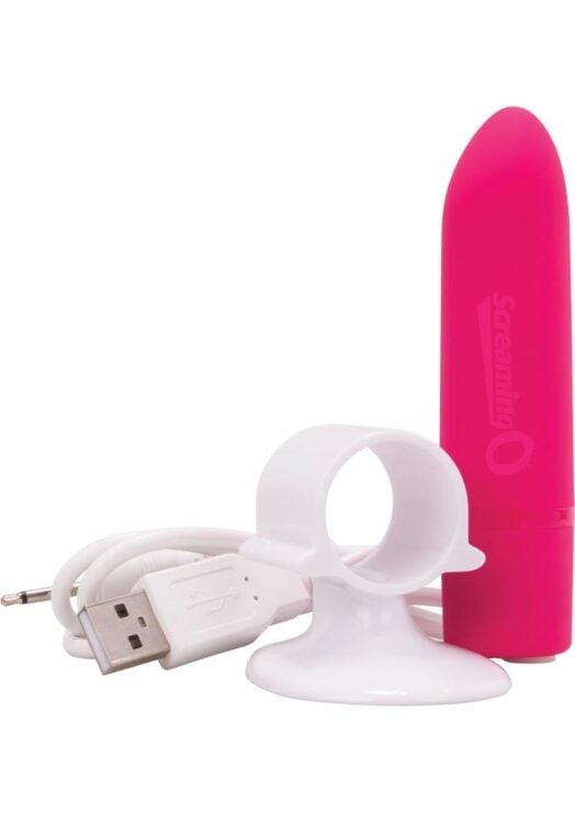 Charged Positive Rechargeable Vibe Waterproof Pink