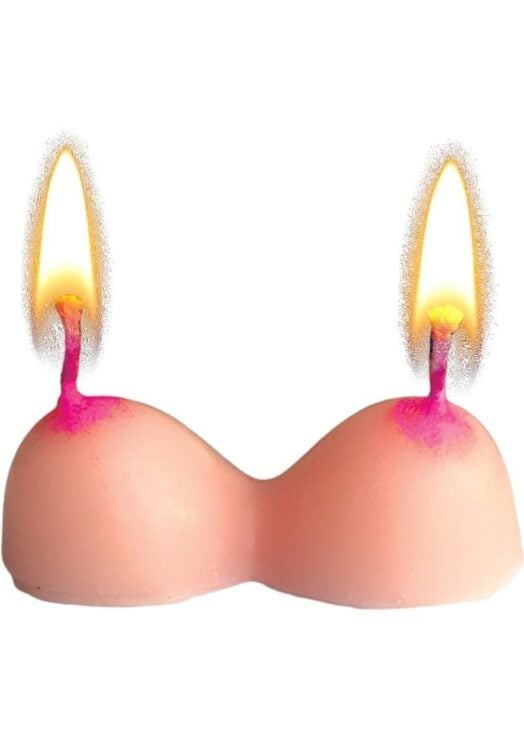 Boobie Party Candles 3pk