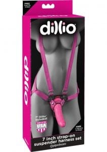 Dillio 7 Strap On Suspender Harness Set