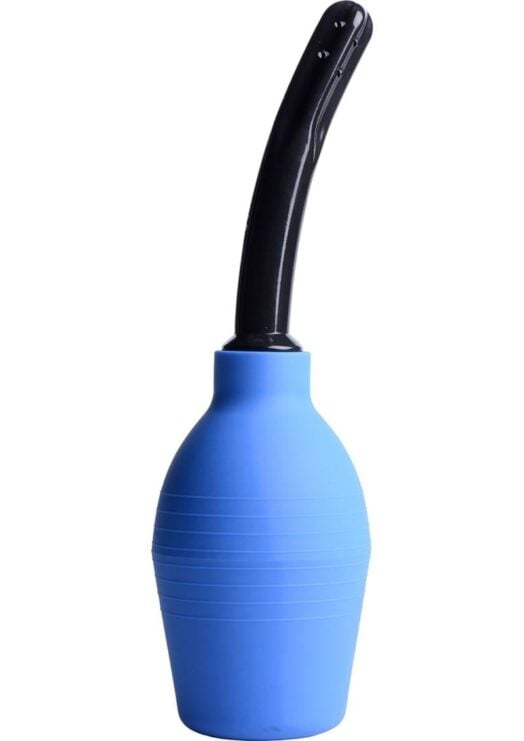 Clean Stream Premium One Way Valve Enema Bulb Blue 300 Millilliter