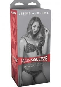 Main Squeeze Jessie Andrews UltraSkyn Stroker Black/Flesh
