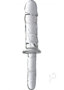 Master Series Brutus Glass Dildo Thruster