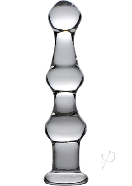 Master Series Mammoth 3 Bumps Glass Dildo