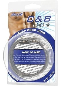 C & B Gear Snap Cock Ring 2 Inch