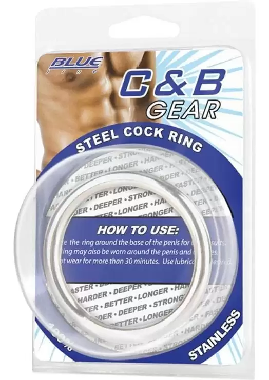C & B Gear Steel Cock Ring 2 Inch