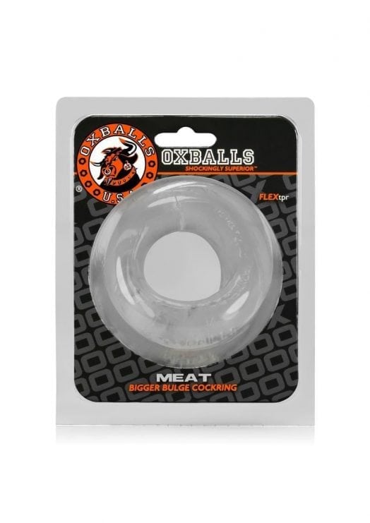 Meat Padded Cockring - Clear