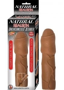 Natural Realskin Uncircumcised Xtender - Brown