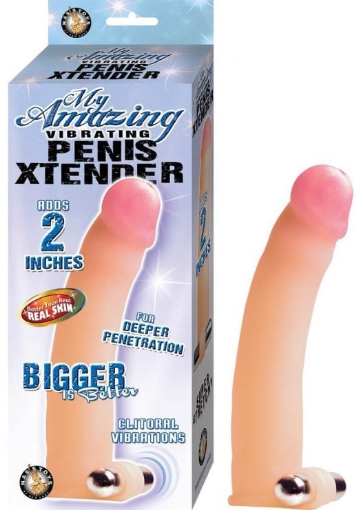 My Amazing Vibrating Penis Xtender - Flesh