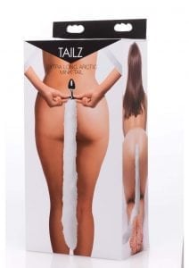 Tailz Mink Tail - White