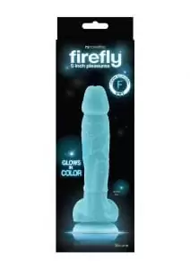 Firefly 5 Inch Dildo - Blue
