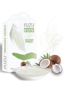 Fuzu Massage Candle Coconut Passion 4 Ounce