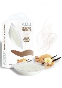 Fuzu Massage Candle Warm Vanilla 4 Ounce