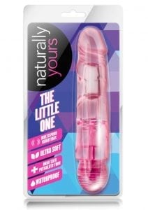 Naturally Yours The Little One Jelly Dildo Waterproof Pink 6.70 Inch