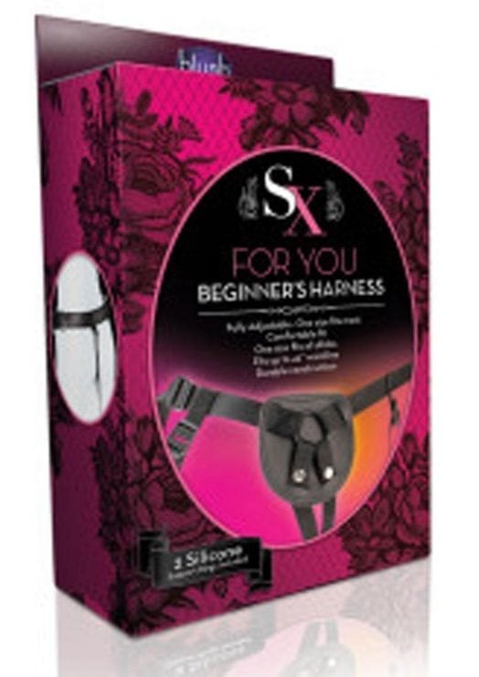 SX For You Beginner's Harness All Dildos Compatible Black