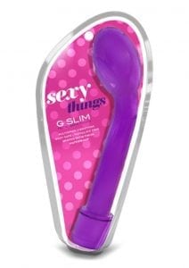 Sexy Things G Slim Petite G Spot Massager Waterproof Purple 6.5 Inch