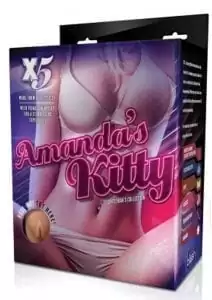 X5 Men Amanda's Kitty Realistic Pussy And Ass Beige