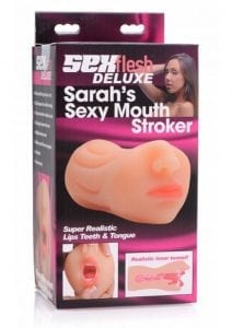 Sex Flesh Deluxe Sarah's Sexy Mouth Stroker