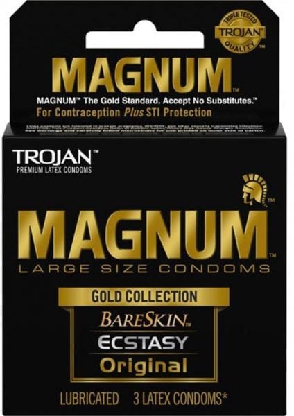 Trojan Magnum Gold Collection 3 Pack