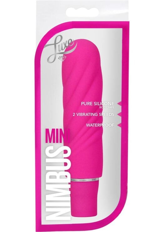 Luxe Nimbus Mini Multifuction Vibe Silicone Waterproof Fuchsia